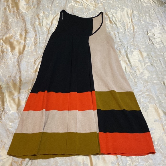 Color block knitted dress - Picture 2 of 5